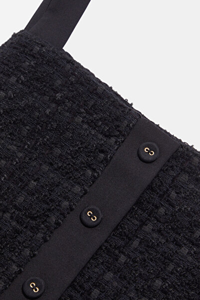 W Collection Black Tutu Dress with Straps