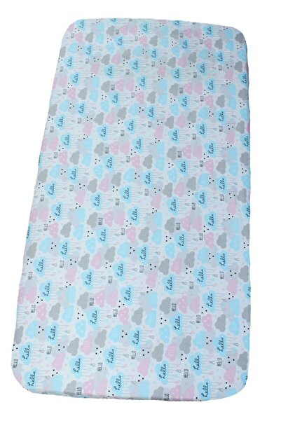 Hello Baby Cearșaf cu elastic pentru pătuț, Hello baby, 120x60 cm