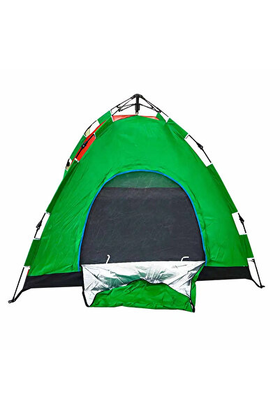 Kovar خيمة أوتوماتيكية عالية الجودة لأربعة أشخاص باللونين الأحمر والأخضر - 20...