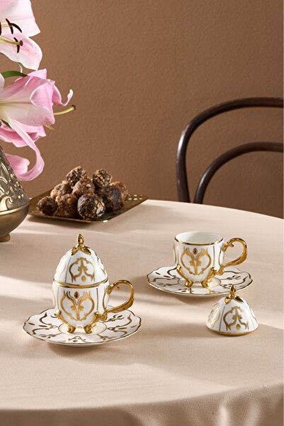 Karaca Faberge Egg 2-Person Coffee Cup Set 90 ml