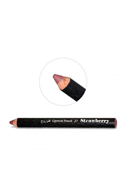 STRAWBERRY Stroberi Wooden Lipstick Pencil No. 27