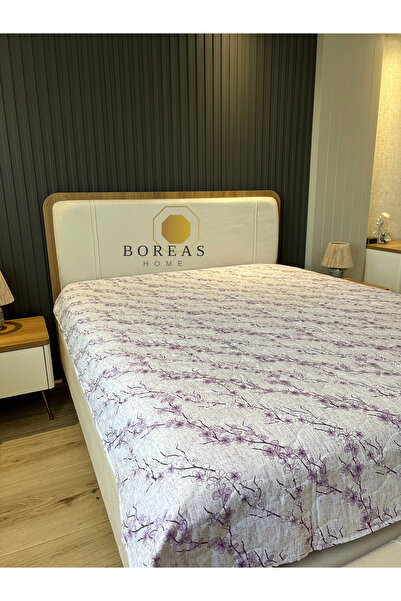 Boreas Home Lilac Double Multi-Purpose Quilted Bedspread