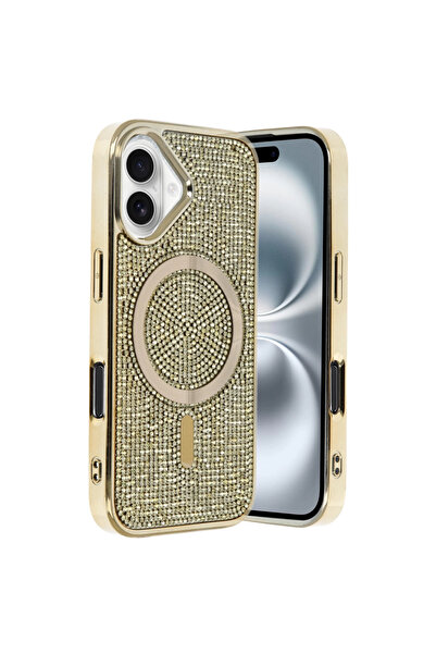 eco port غطاء جوكو لهاتف آيفون 16 هيلين ماجسيف - ذهبي