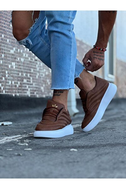 Wagoon Ανδρικά casual παπούτσια WG094 Tan Skin