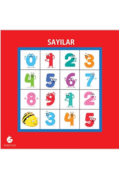 Bee Bot Eğitim Matı - Sayılar