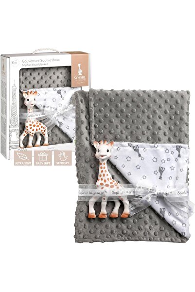 Sophie La Girafe بطانية أطفال "صوفي دو" من "ذات مرة" | بطانية ناعمة ومريحة لح...