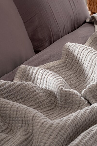 MYLASA HOME Area Series 240X260 cm Double Size 100% Cotton Quilt – 5 Color Options, Ultra Soft Texture