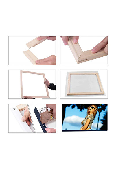 PR Frame - Wooden Chassis 80x80cm For Canvas - Painting - Diy
