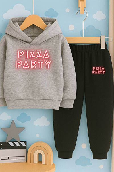 SVART WEAR Παιδικό με τύπωμα με στάμπα Hoodie με κουκούλα Φούτερ και αθλητικό...