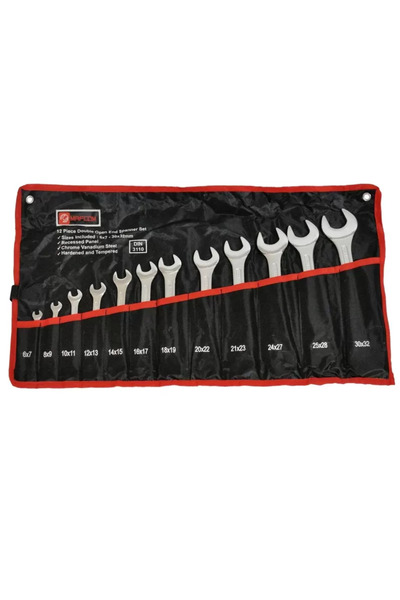 NO BRAND 12 PCS Fixed Socket Wrench Set