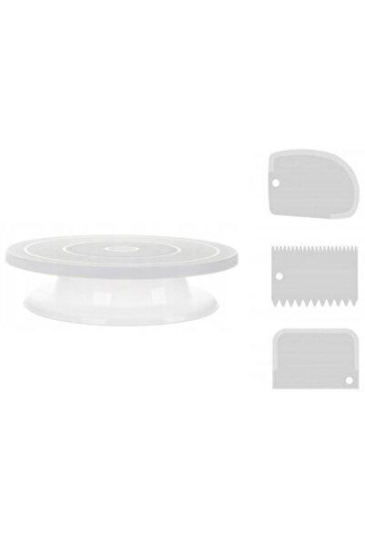 zola Rotating turntable set, Zola®, cake finishing accessories, 28 x 6.5 cm