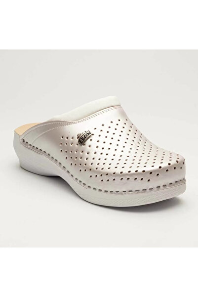 leon Perla genuine leather medical clogs