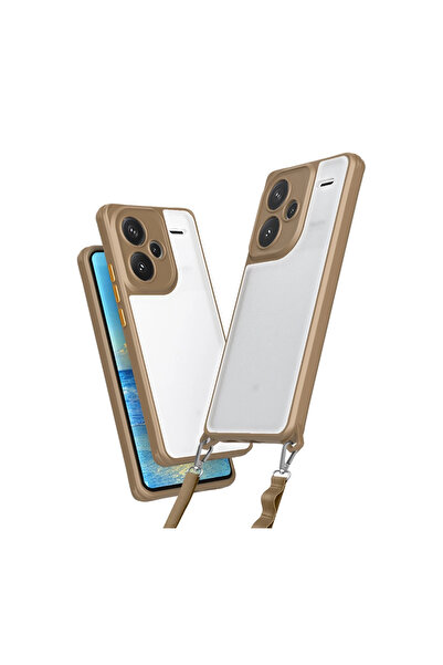 eco port حافظة ريدمي نوت 13 برو بلس حافظة سيليكون بنتا - تيتانيوم صحراوي