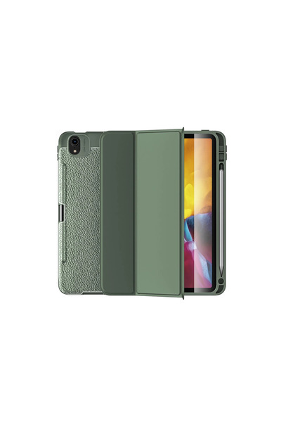 eco port غطاء سيليكون للتركيز على الجهاز اللوحي iPad Air 4 10.9 - أخضر