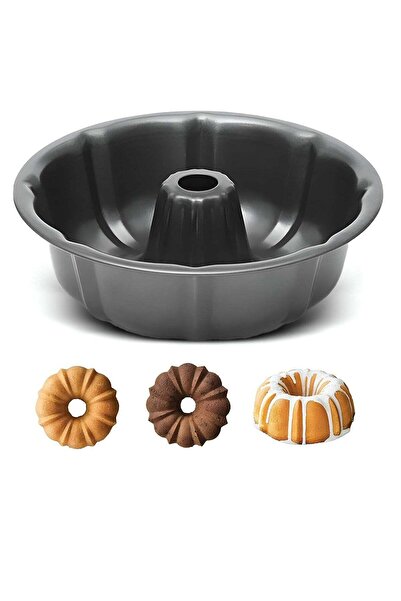 GENERIC4 Fluted Cake Pan - Black