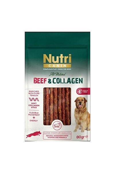 Nutri Canin Beef Collagen Biftekli Köpek Ödülü 80GR