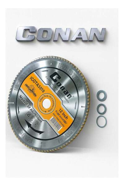 CONAN COTA3010 12 Inch (305mm) 100T Industrial TCT Saw Blade for Aluminum & Wood