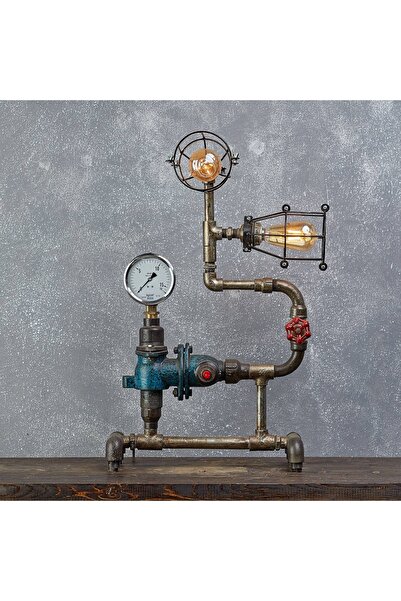 GOLDEN PIGS GoldenPigs, Διπλή Λάμπα Χεριού Δράκου