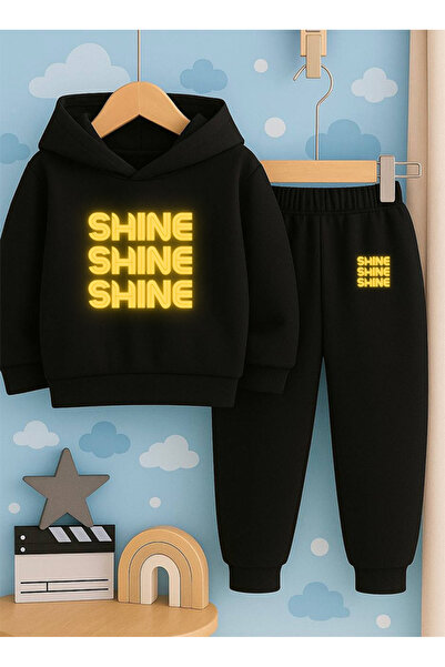 SVART WEAR Hanorac cu imprimeu pentru copii cu imprimeu cu glugă Swea tricou ...