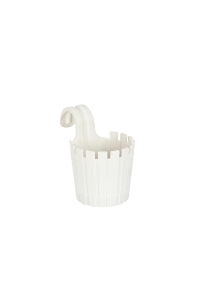 bahçe market Poliwork Askılı Çit Yuvarlak Saksı 1,5 Lt 155*235*205 Mm