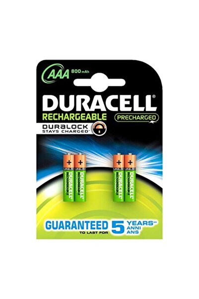 Duracell Baterii AAA 800mah, blister, 4 bucăți