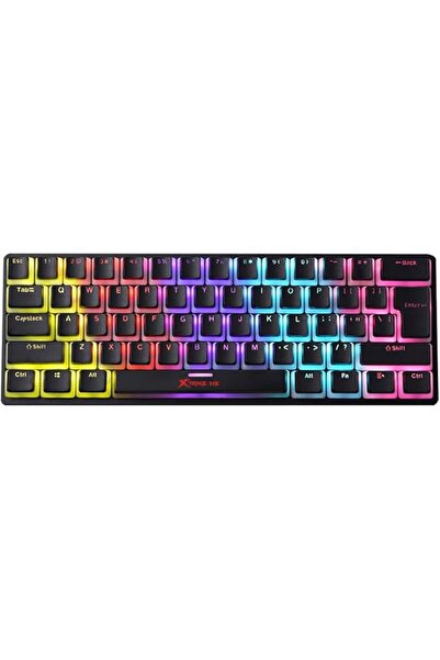 XTRIKE ME GK-985P Gaming Keyboard with RGB Backlight, Black