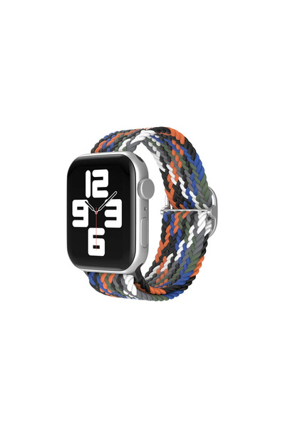 eco port ساعة كوردون مقاس 22 ملم - رمادي-برتقالي