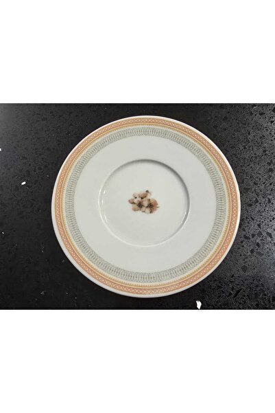 Porland Pink Flower Porcelain Pasta Coffee Serving Presentation Set for 2 People