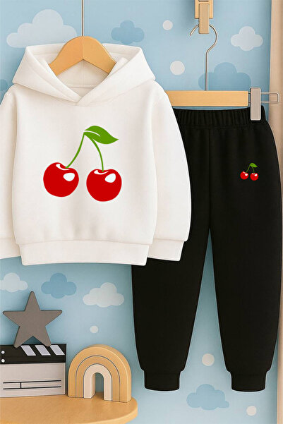 SVART WEAR Детски комплект с качулка и спортен екип с 3-слойна подплата от ше...