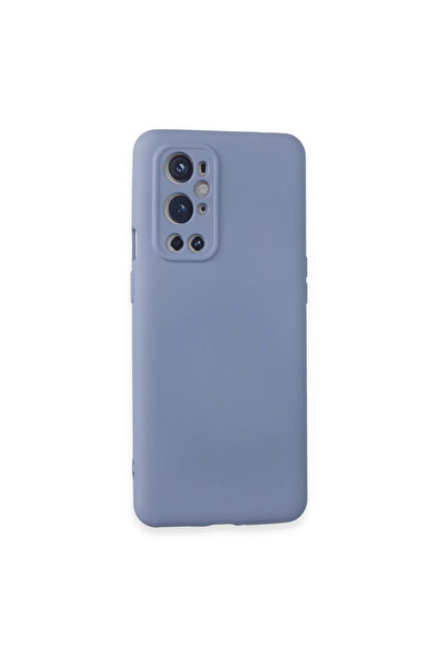 eco port حافظة ون بلس 9 برو نانو إين دبليو مخمل سيليكون - بنفسجية مع حماية لل...