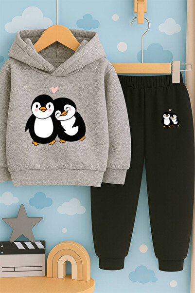 SVART WEAR Παιδικό με τύπωμα με στάμπα Hoodie με κουκούλα Φούτερ και αθλητικό...