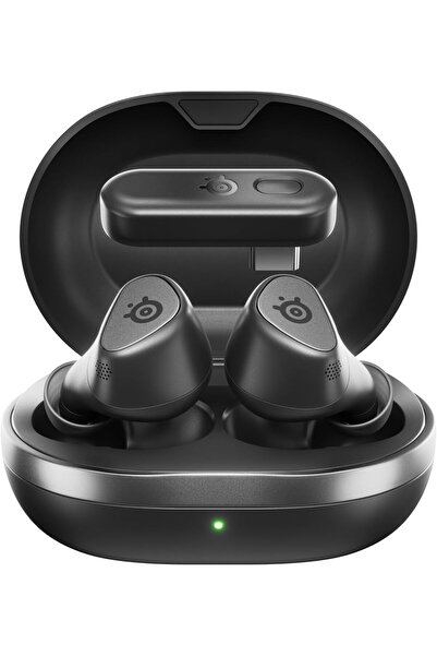 SteelSeries 61680 Wireless Gaming Earphones Arctis GameBuds ANC, Bluetooth 5.3, 2.4GHz