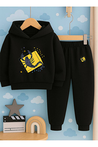 SVART WEAR Hanorac cu imprimeu pentru copii cu imprimeu cu glugă Swea tricou ...