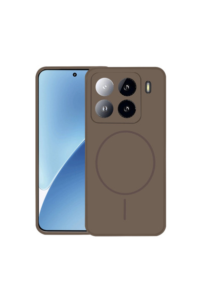 eco port غطاء جوكو شاومي مي 15 برو جولي ماجسيف - بني