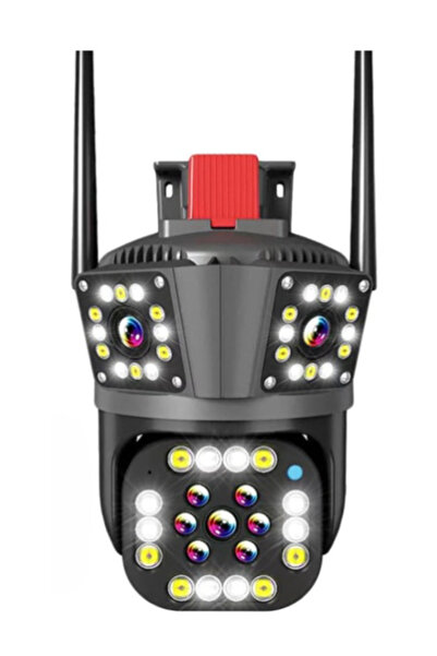 OEM Camera de supraveghere inteligenta 4K cu senzor de miscare LED infrarosii si lumini LED albe