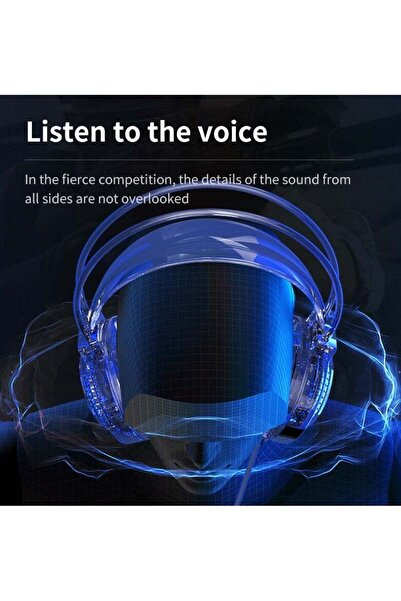 Generic Gaming Headset with Microphone, RGB, 7.1 Surround, Wired 3.5mm