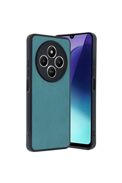 eco port غطاء جلد أراس لحالة Redmi 14c - أخضر فاتح