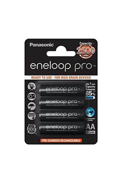 PANASONIC AA batteries 2500mah (4 pieces)