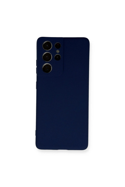 eco port حافظة سامسونج جالاكسي S21 الترا نانو إين داخلي كيه مخمل من السيليكون...