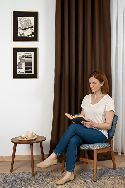 QUBA DECO ستارة خلفية زخرفية بلون أخضر فاتح بمظهر الكتان الطبيعي بدون خياطة ل...