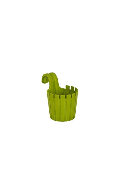 bahçe market Poliwork Askılı Çit Yuvarlak Saksı 1,5 Lt 155*235*205 Mm