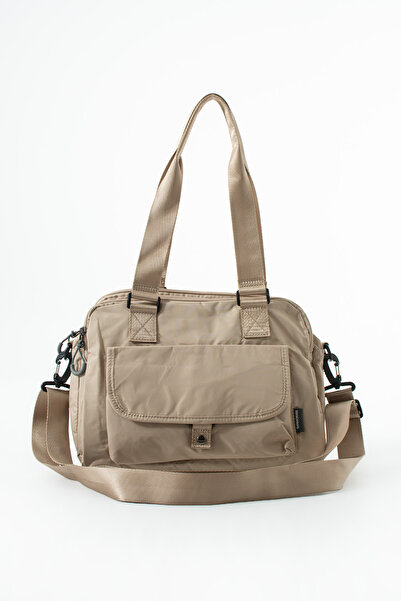 Sanmorris Water Resistant Hand and Shoulder Bag with Parachute Fabric Removable Strap