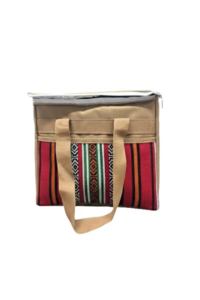 Kovar حقيبة غداء مربعة محمولة معزولة للنزهات مزودة بمقبض وسحاب للإغلاق - متعد...