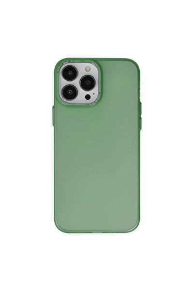 eco port Iphone 13 pro case modos metal cover - dark green