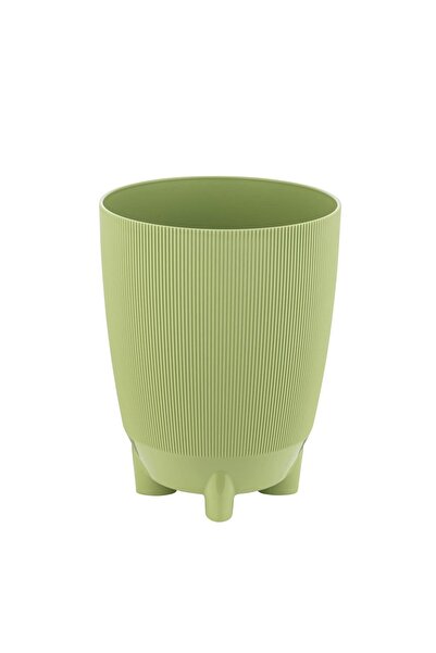 bahçe market Poliwork Luna Saksı 4 Lt Ayaklı 182*237 Mm