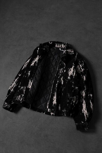 Slatra Ανδρικό μπουφάν Bomber με μαύρο σχέδιο