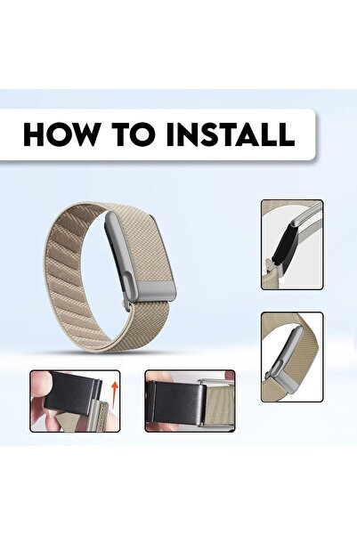 dado Ultra-soft Nylon Sport Band Compatible with WHOOP 5.0, One, Peak & Life (Not for Gen 4)