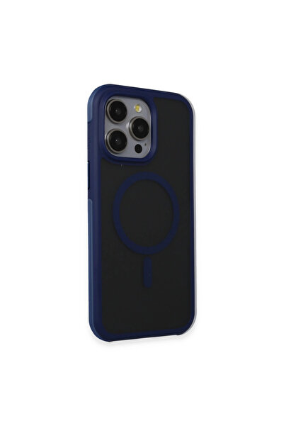 eco port غطاء جوكو آيفون 15 برو توراس إيرباج ماجسيف - أزرق داكن