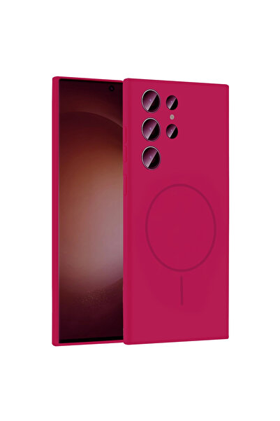 FREEDOM STOREE غطاء جوكو لهاتف سامسونج جالاكسي اس 23 الترا جولي ماج سيف - فوشيا