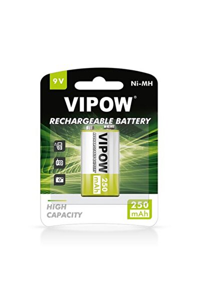 Vipow Acumulatoare HF9 9V 250mAh Ni-MH Blister 1b.